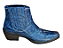Bota Country Cowboy Vaquejada Cavalgada Masculina Cor Azul Couro Legitimo Original Solado Borracha Salto Carrapeta Costurado Marca Campolina - Imagem 6