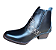 Bota Country Masculina Feminina Unissex Com Ziper Fecho Cor Preto Preta Cowboy Vaquejada Cavalgada Rodeio Em Couro Vaqueta Legitimo Original Marca Campolina Salto Carrapeta Solado Em Borracha Costurado botinha Forrada Referencia 3636 - Imagem 6
