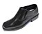 Sapato Social Masculino Em Couro Legitimo Original Com Ziper Fecho Disponivel na Cor Preto Preta Solado Borracha Costurado Estilo Meia Bota Marca Campolina - Imagem 1