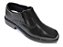 Sapato Social Masculino Em Couro Legitimo Original Com Ziper Fecho Disponivel na Cor Preto Preta Solado Borracha Costurado Estilo Meia Bota Marca Campolina - Imagem 2