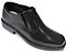 Sapato Social Masculino Em Couro Legitimo Original Com Ziper Fecho Disponivel na Cor Preto Preta Solado Borracha Costurado Estilo Meia Bota Marca Campolina - Imagem 4