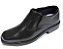 Sapato Social Masculino Em Couro Legitimo Original Com Ziper Fecho Disponivel na Cor Preto Preta Solado Borracha Costurado Estilo Meia Bota Marca Campolina - Imagem 5