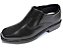 Sapato Social Masculino Em Couro Legitimo Original Com Ziper Fecho Disponivel na Cor Preto Preta Solado Borracha Costurado Estilo Meia Bota Marca Campolina - Imagem 6