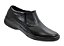 Sapato Social Masculino Em Couro Legitimo Original Com Ziper Fecho Disponivel na Cor Preto Preta Solado Tipo Sapatenis Borracha Costurado Estilo Meia Bota Marca Campolina - Imagem 1