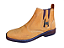 Bota Botina Masculina Casual Cor Amarelo Castor Couro Nobuck Legitimo Original Solado Borracha Costurado Botinha Country Resistente Forte Referencia 1020 Marca Campolina - Imagem 2