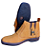 Bota Botina Masculina Casual Cor Amarelo Castor Couro Nobuck Legitimo Original Solado Borracha Costurado Botinha Country Resistente Forte Referencia 1020 Marca Campolina - Imagem 4