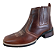 Bota Texana Country Cowboy Vaquejada Cavalgada Masculina Cor Marrom Atlanta Café Couro Legitimo Original Solado Bico Quadrado Costurado Botinha Social Resistente Forte Referencia 3041 Marca Campolina - Imagem 6