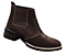 Bota Texana Country Cowboy Vaquejada Cavalgada Masculina Cor Marrom Café Couro Nobuck Legitimo Original Solado Bico Quadrado Costurado Botinha Social Resistente Forte Referencia 3041 Marca Campolina - Imagem 3