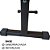 Cavalete Suporte Para Barra Fixa Supino Academia 77x100 Reforçado Taurofitness - Imagem 4