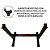 Cavalete Suporte Para Barra Fixa Supino Academia 77x100 Reforçado Taurofitness - Imagem 3