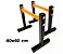 Barra Paralela Chão Calistenia Remada Invertida 40x40cm Par Taurofitness - Imagem 1