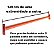 Barra Fixa 1,40 M X 31 Mm Sem Laterais (SÓ A BARRA) Taurofitness - Imagem 1