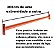Barra Fixa 2 M X 31 Mm Sem Laterais (SÓ A BARRA) para corredores, rack, etc Taurofitness - Imagem 1