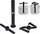 Suporte Agachamento Sumô Ajustável kettlebell ajustável para anilhas duplo D-Bar T-Bar Conominio Academia Taurofitness - Imagem 4