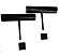 Barra Fixa Corredor 170 cm kit Taurofitness - Imagem 3