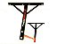 Barra Fixa Profissional De Teto 1 M X 70 Cm Taurofitness - Imagem 1