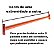 Barra Fixa 1,60 M X 31 mm (SÓ A BARRA) Corredor, rack Calistenia Taurofitness - Imagem 1