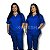 Scrub Pijama Oxfordine Azul Royal - Imagem 2