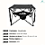 Mesa Ultra Leght Preta - BEL  70 cm x 70 cm x 61 cm - Imagem 4