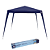 Tenda Gazebo Tubular 3m x 3m Polietileno Azul Bel - Imagem 1
