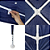 Tenda Gazebo Tubular 3m x 3m Polietileno Azul Bel - Imagem 5