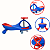 Super Car Carrinho Infantil UNI TOYS - Imagem 1