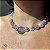CHOKER MEDALHA AMETISTA/ CONEXÃO - Imagem 1
