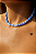 CHOKER ÁGATA AZUL-PAZ INTERIOR - Imagem 1