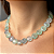 CHOKER MEDALHA FLUORITA- ESPERANÇA - Imagem 1