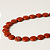 CHOKER MEDALHA-JADE VERMELHA/ VITALIDADE - Imagem 1