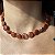 CHOKER MEDALHA-JADE VERMELHA/ VITALIDADE - Imagem 2