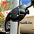 Ombrelone guarda sol lateral 3x3 Monte Carlo base 150 litros bege - Imagem 5