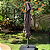 Ombrelone guarda sol lateral 3x3 Monte Carlo base 150 litros Chocolate - Imagem 9
