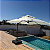 Ombrelone Monte Carlo Premium 3x3m com Giro 360º e Base de 150L - Imagem 2