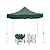 Tenda Gazebo Sanfonada Articulada Verde - Imagem 1