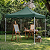 Tenda Gazebo Sanfonada Articulada Verde - Imagem 2