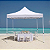 Tenda Gazebo Dobrável Sanfonada Branco - Imagem 2