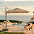 Ombrelone Guarda Sol Lateral Solar Premium Quadrado Base 150l - Imagem 1
