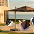Ombrelone Guarda Sol Lateral Solar Premium Quadrado Base 150l - Imagem 2