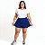 Shorts Saia Plus Size Liso Fitness Suplex Dry - Imagem 4