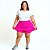 Shorts Saia Plus Size Liso Fitness Suplex Dry - Imagem 5