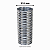 Bainha metálica corrugada galvanizada - 110mm - Imagem 1