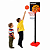 Kit Basquete Infantil Completo com Cesta Ajustável 1,09m + Bola e Bomba - Imagem 3