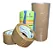 FITA EMPACOTAMENTO 45MMX100M MARRON - Imagem 2