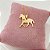 Colar Feminino Cavalo com Coração Delicado - Imagem 1