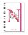 Caderno A5 Florart Alfabeto - Imagem 1