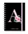 Caderneta A6 Florart Alfabeto Preto - Imagem 1