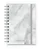 Caderneta A6 Florart Marmorizado Branco - Imagem 1