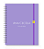 Livro do Bebê Florart Roxo Liso - Imagem 1
