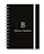 Caderneta A6 Florart Alfabeto Black - Imagem 1